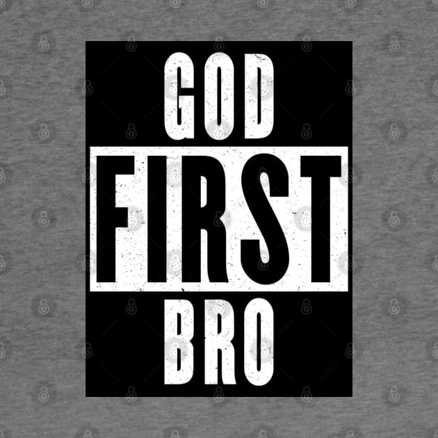 God first bro by CRD Branding